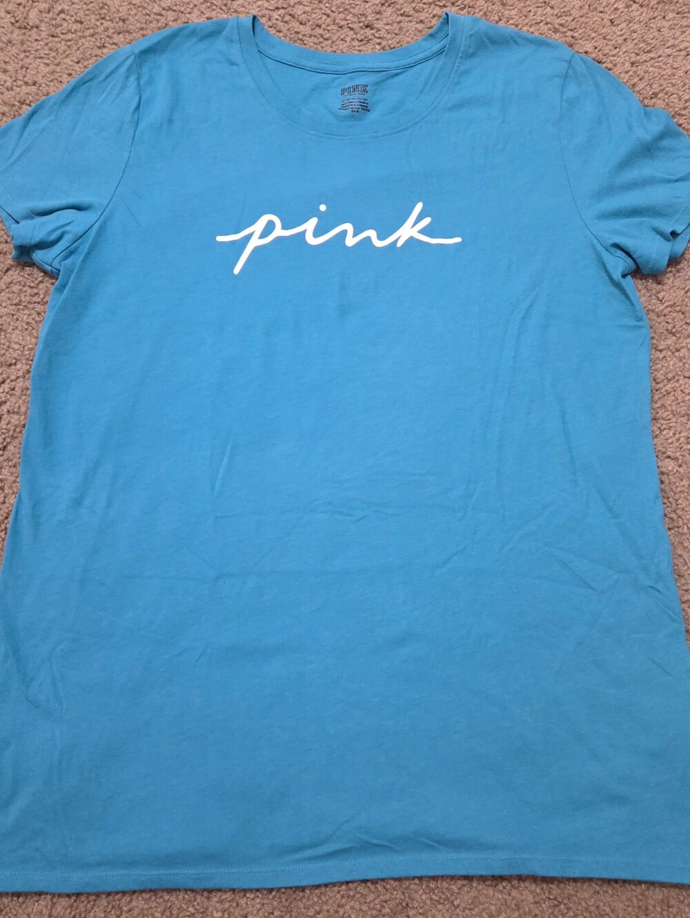 PINK Victoria's Secret XL Spellout Tee